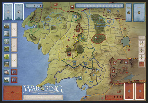 War of the ring map