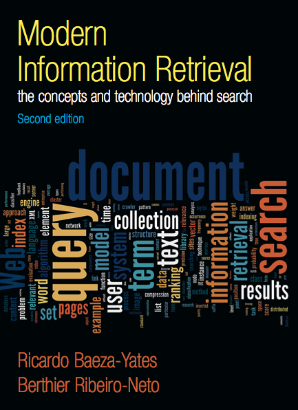 Modern Informetion Retrival Second Edition Book Front